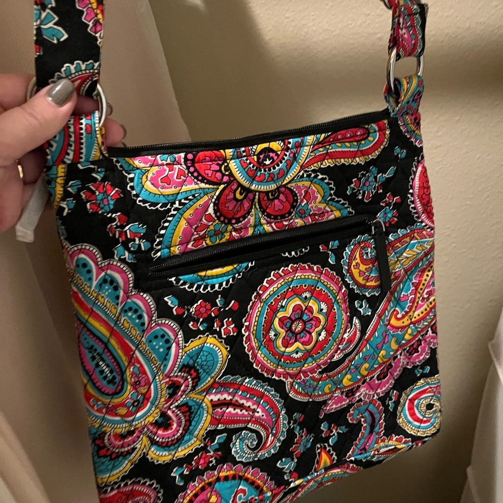 Vera Bradley Vibrant Paisley Crossbody Bag
